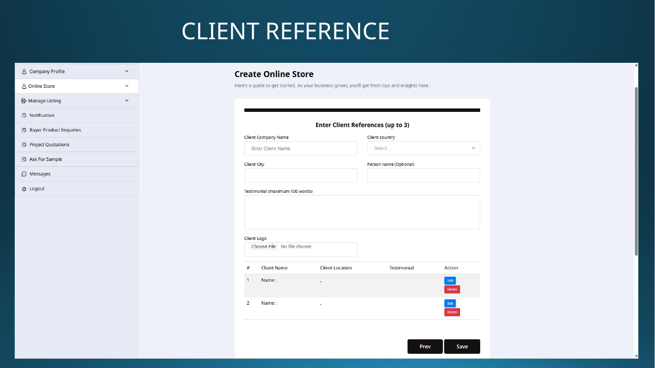 DOMO EXPO - Client reference